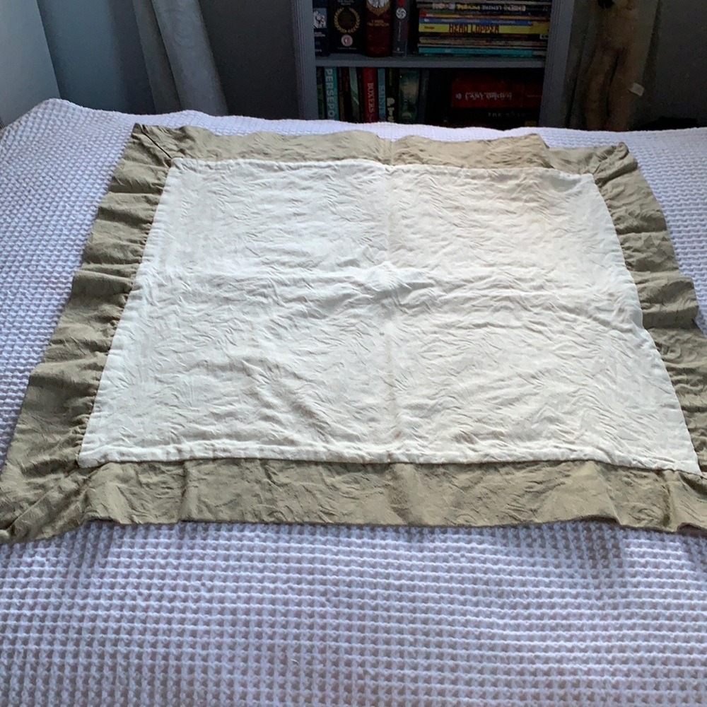 Vintage Ethan Allen euro sham